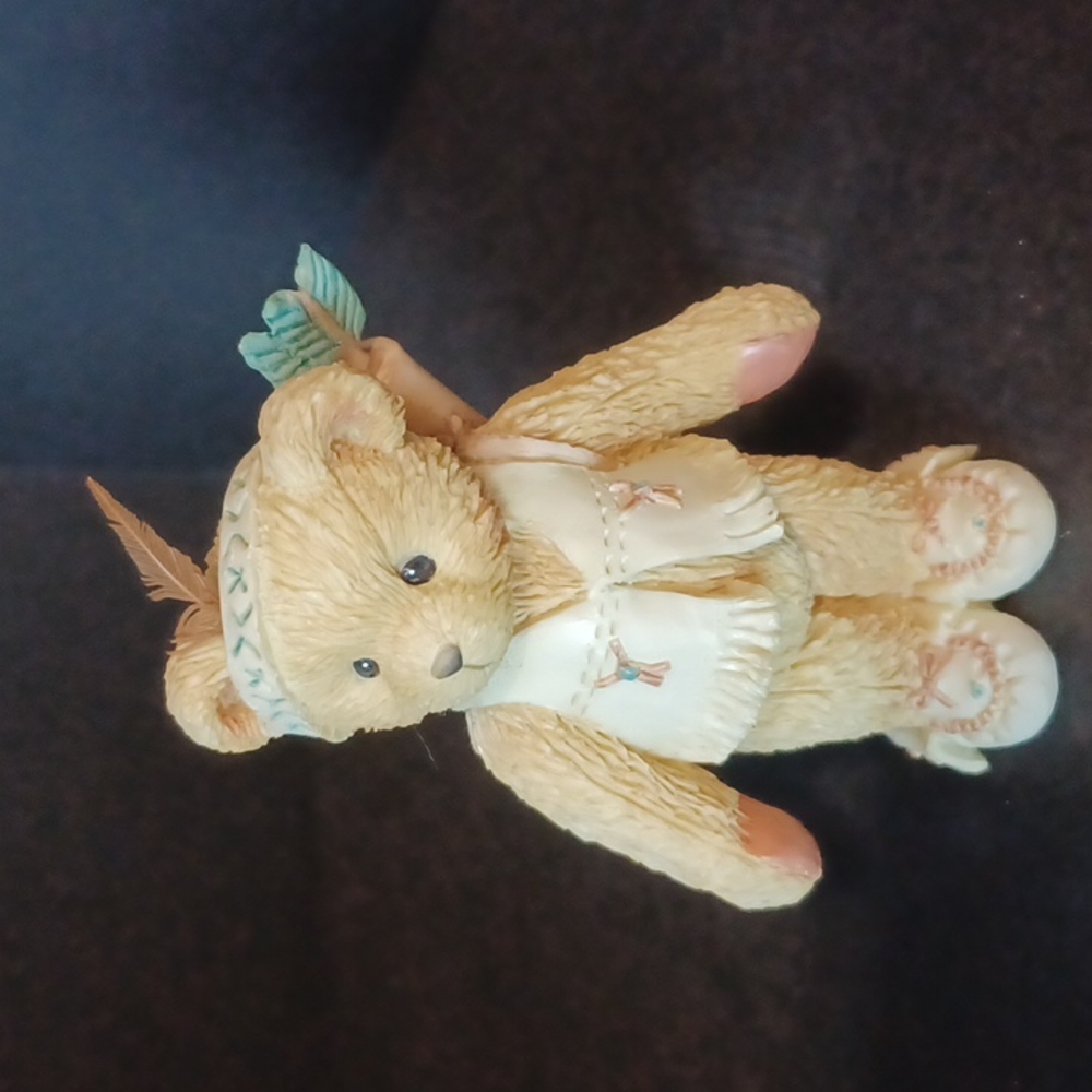 Cherished Teddies Wyatt Thanksgiving Decor Bears vintage 1994